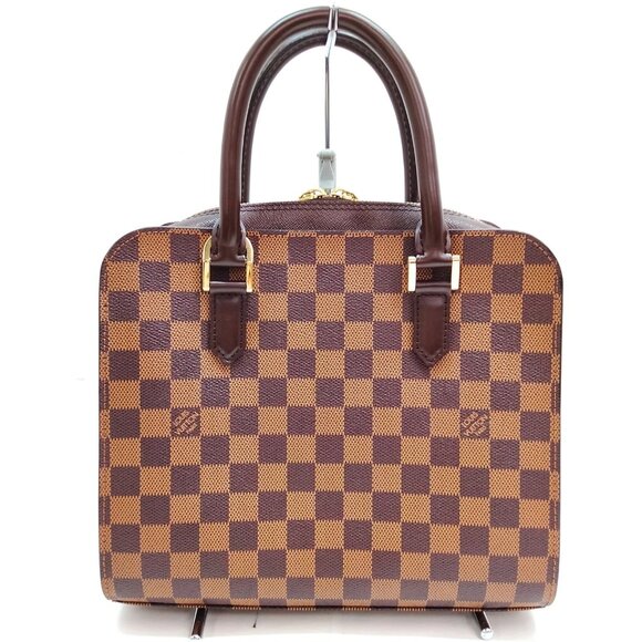 Louis Vuitton Handbags - Louis Vuitton LV Hand Bag Triana Brown Damier 585-062625